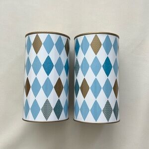 Maileg Metal Harlequin Tin (Blue)